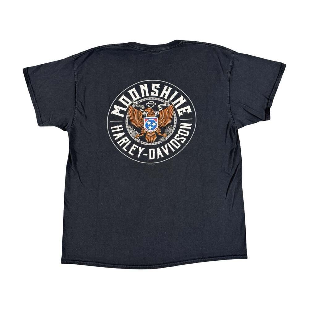 Harley Davidson Moonshine Franklin Tennessee Short Sleeve Tshirt Size XL